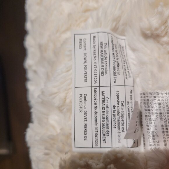 Eddie Bauer women's Large puffer vest fleece lined, Down filled - Picture 8 of 9